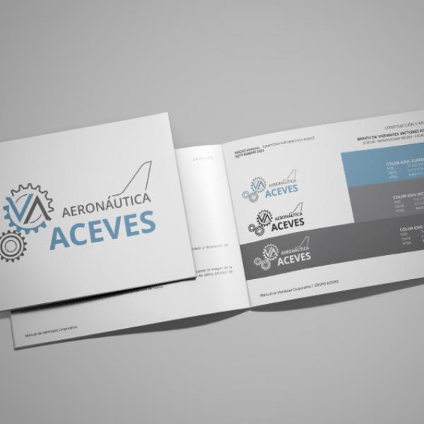 Identidad Corporativa para AERONAUTICA ACEVES